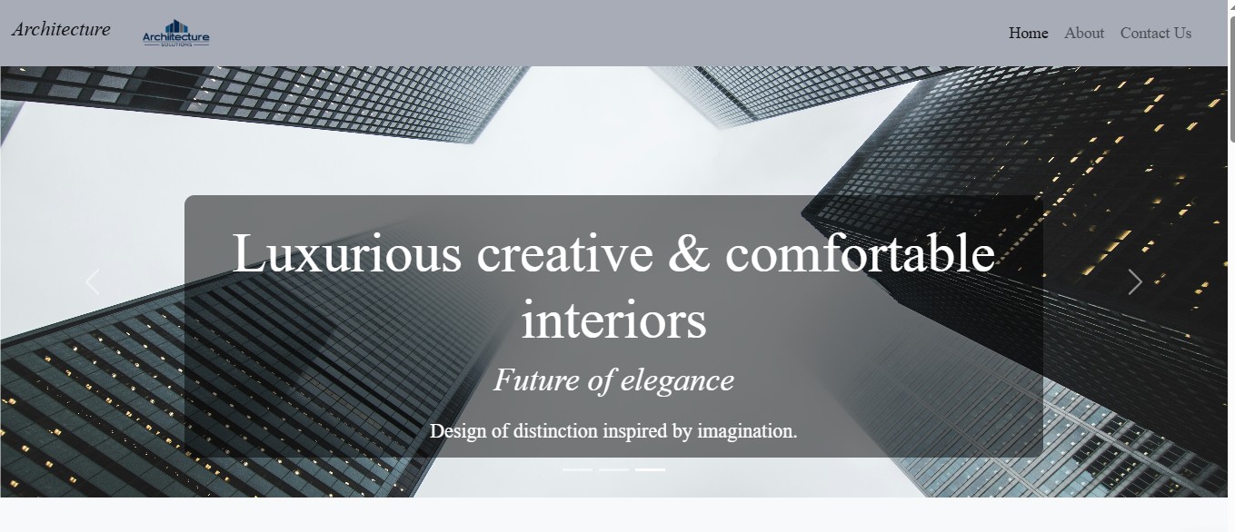 Architect website